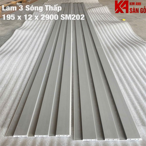 Tấm Ốp Tường Lam 3 Sóng Thấp GR-SM202